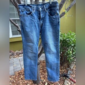 Levi's Men's Straight Blue Jeans